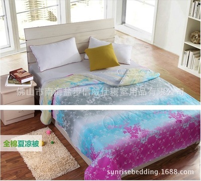 100%全棉夏凉被150*200CM - 100%全棉夏凉被150*200CM厂家 - 100%全棉夏凉被150*200CM价格 - 佛山市南海盐步信威仕寝室用品 - 
